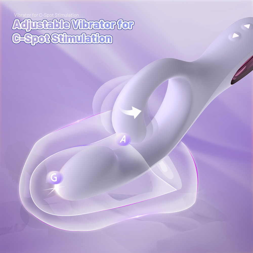 DreamXR Nebula Rabbit Vibrator White