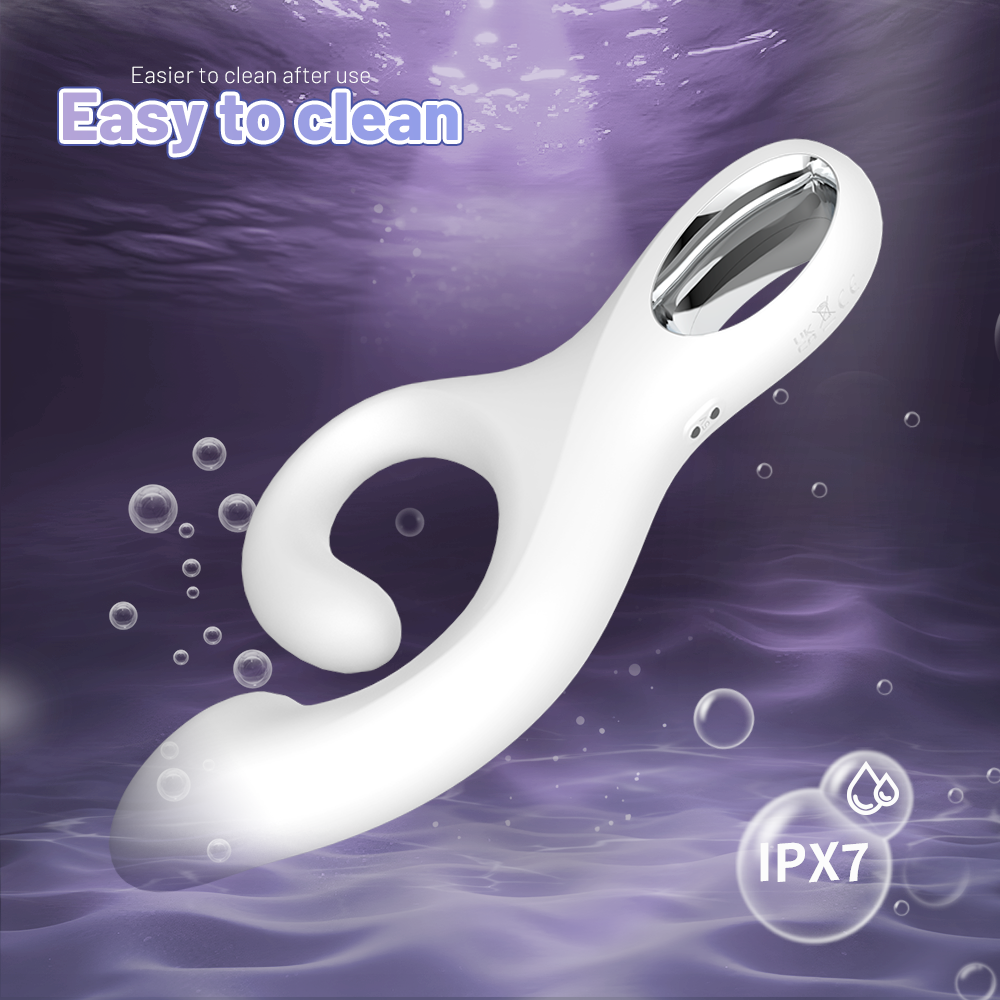 DreamXR Nebula Rabbit Vibrator White